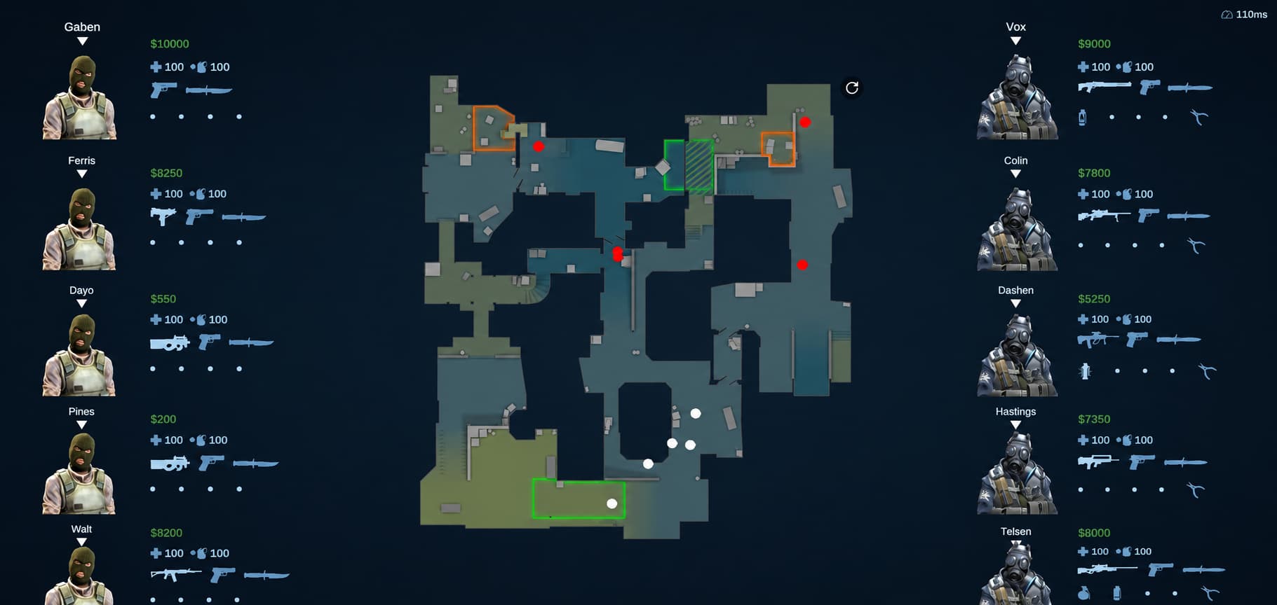CS Radar UI