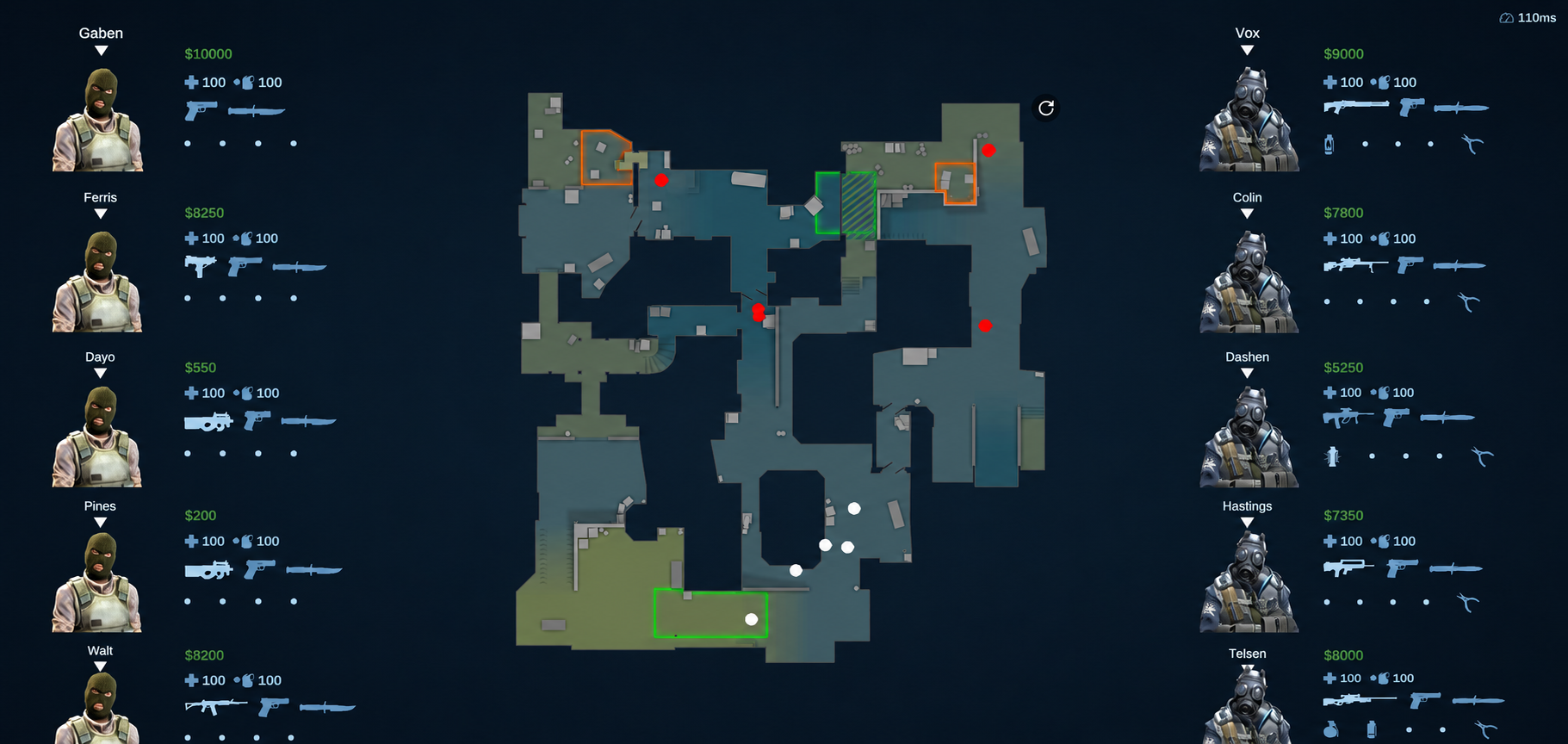 CS Radar UI